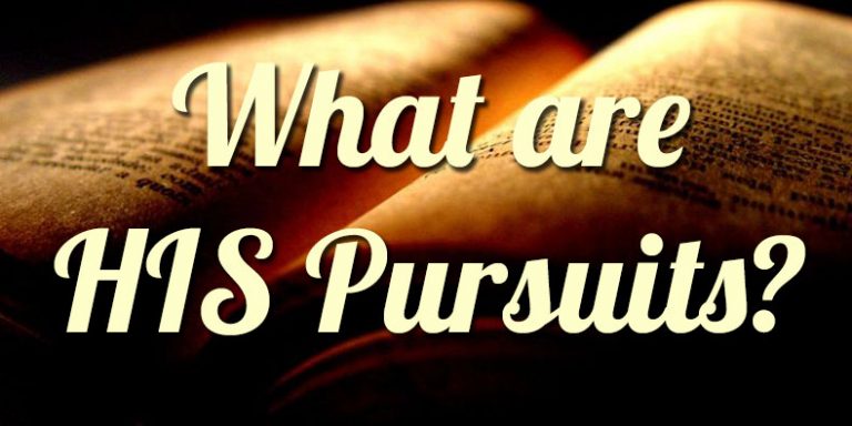 what-are-his-pursuits