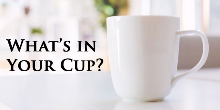 What's In Your Cup Blog Header Image